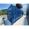 20ft Open Side Container Azul Nuevo