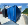 20ft Open Side Container Azul Nuevo